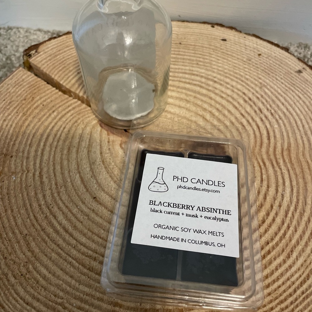 Blackberry absinthe wax melts